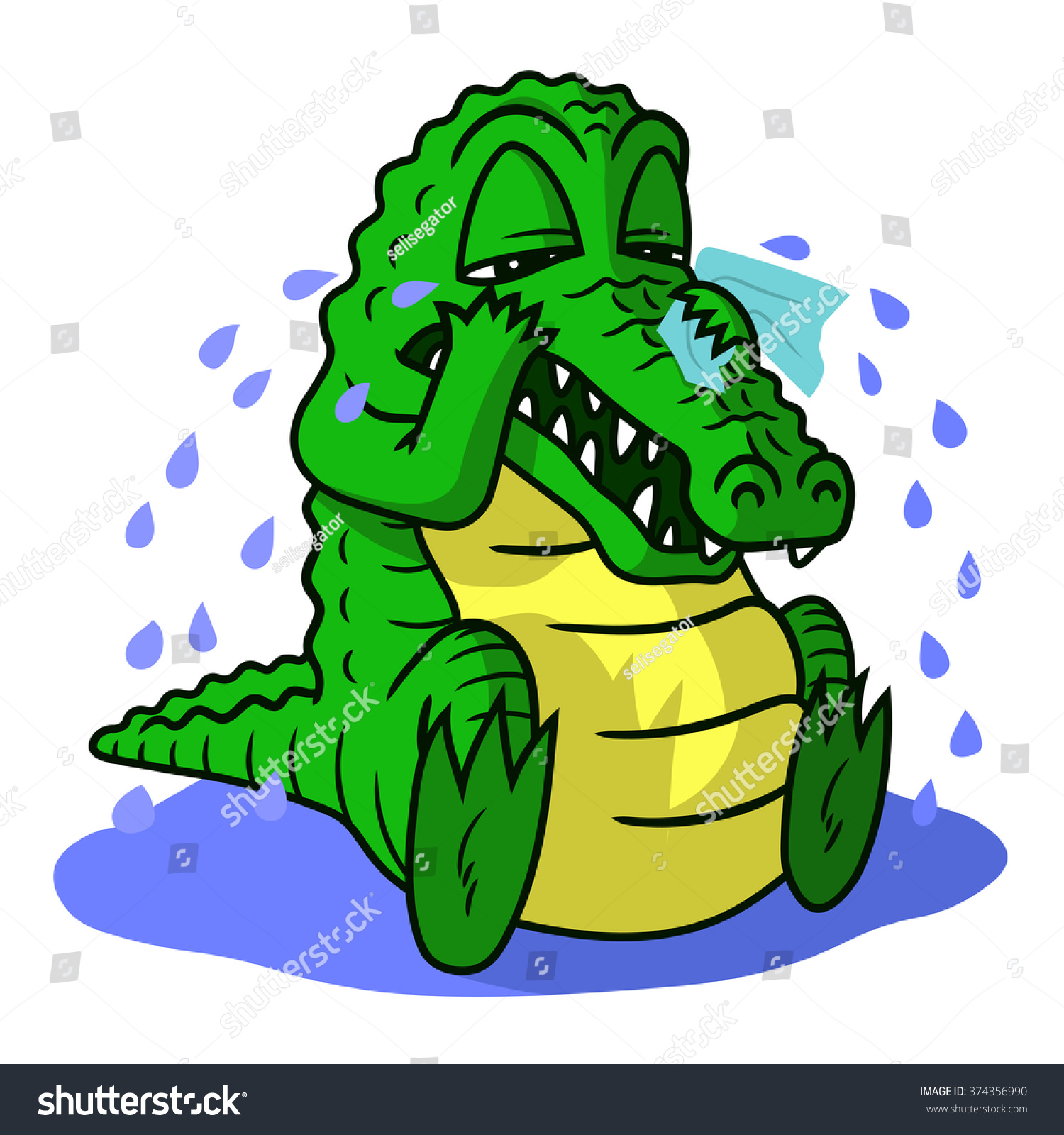 Плачущий крокодил