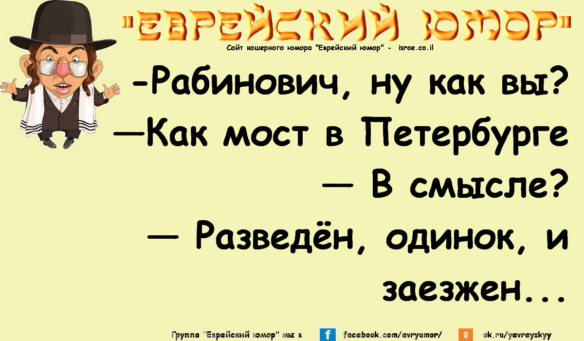 Анекдоты про евреев в картинках свежие